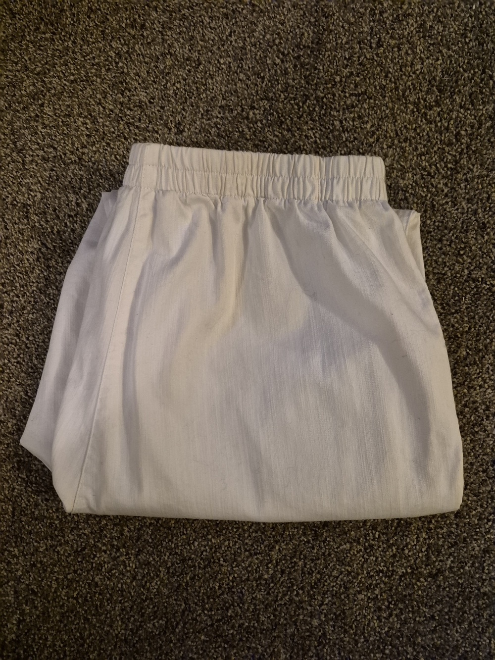Vintage Alia White Elastic-Waist Pants ***HUGE CLOSET CLEAROUT!***
